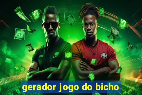 gerador jogo do bicho